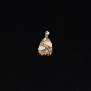Spiny Oyster Arizona Turquoise Pendant #992